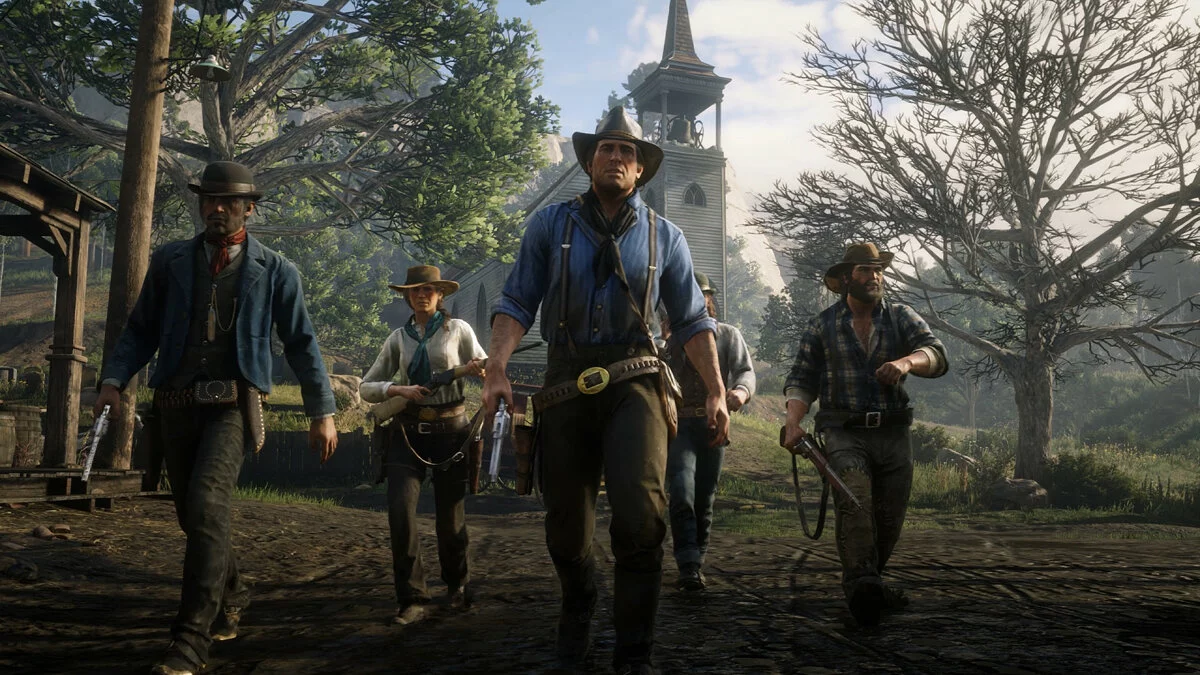 Скриншоты из Red Dead Redemption 2 / Картинка 116