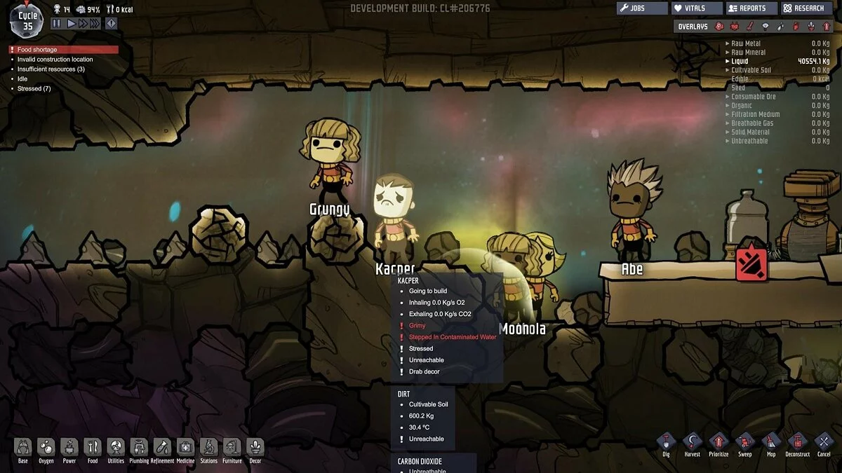 Скриншоты из Oxygen Not Included / Картинка 23