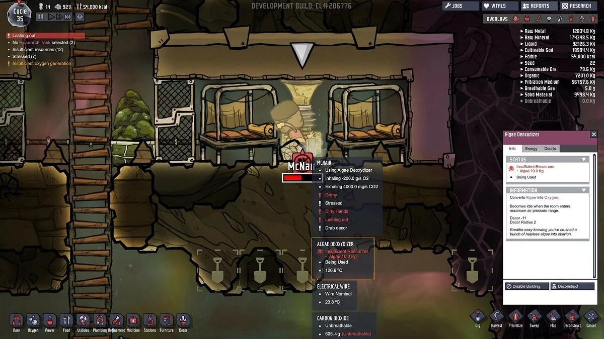 Скриншоты из Oxygen Not Included / Картинка 24