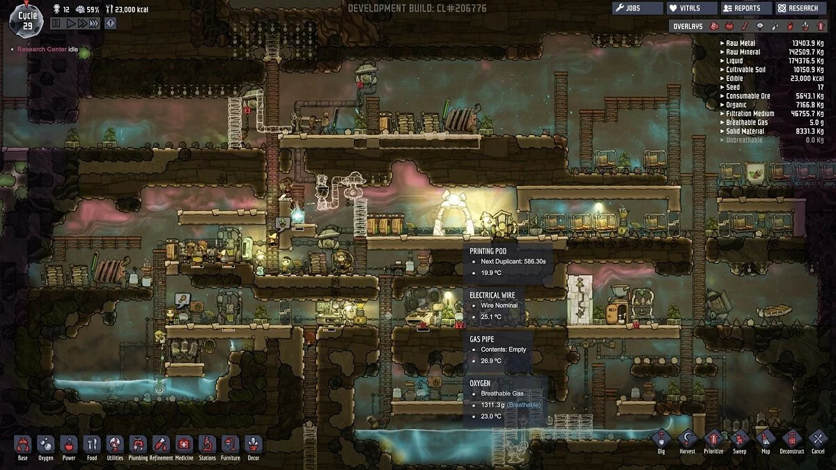 Скриншоты из Oxygen Not Included / Картинка 31