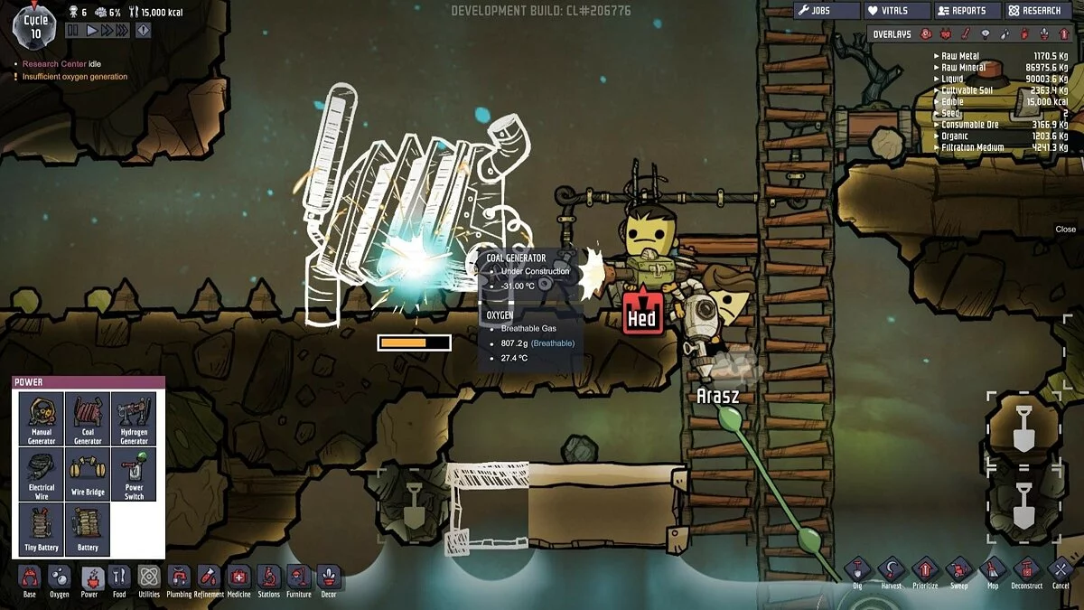Скриншоты из Oxygen Not Included / Картинка 35