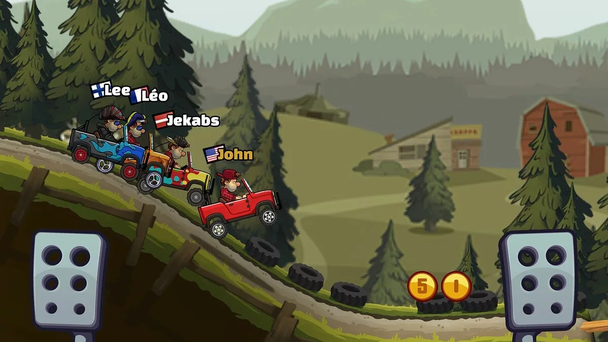 Скриншоты из Hill Climb Racing 2 / Картинка 1