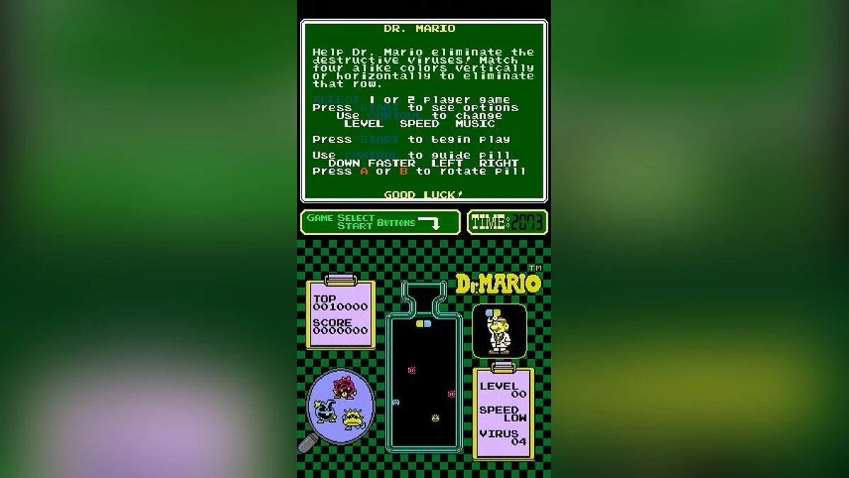 Скриншоты из Dr. Mario / Картинка 35