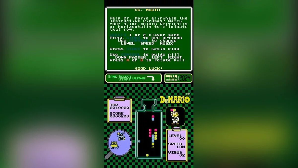 Скриншоты из Dr. Mario / Картинка 37