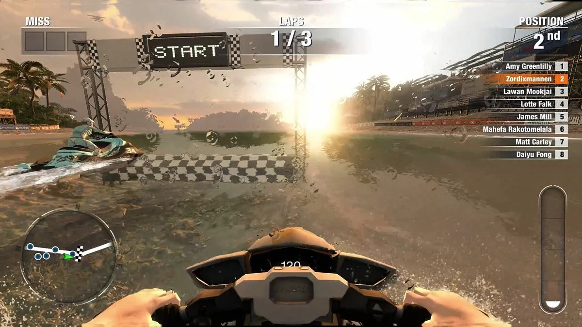 Скриншоты из Aqua Moto Racing Utopia / Картинка 4