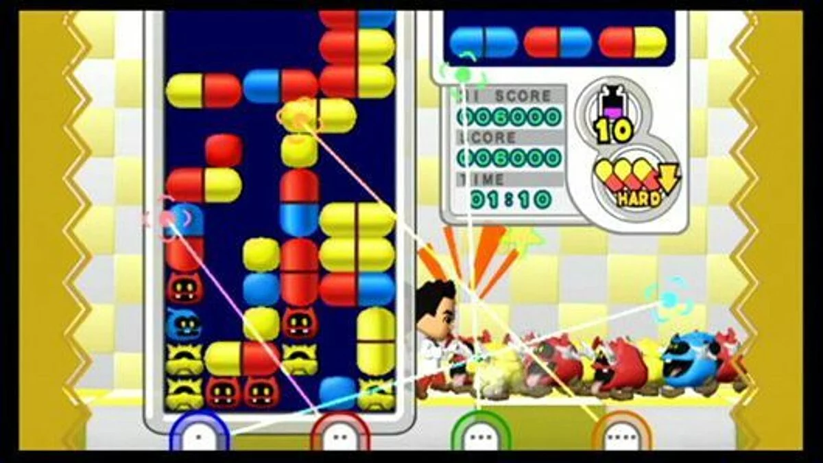 Скриншоты из Dr. Mario Online Rx / Картинка 2