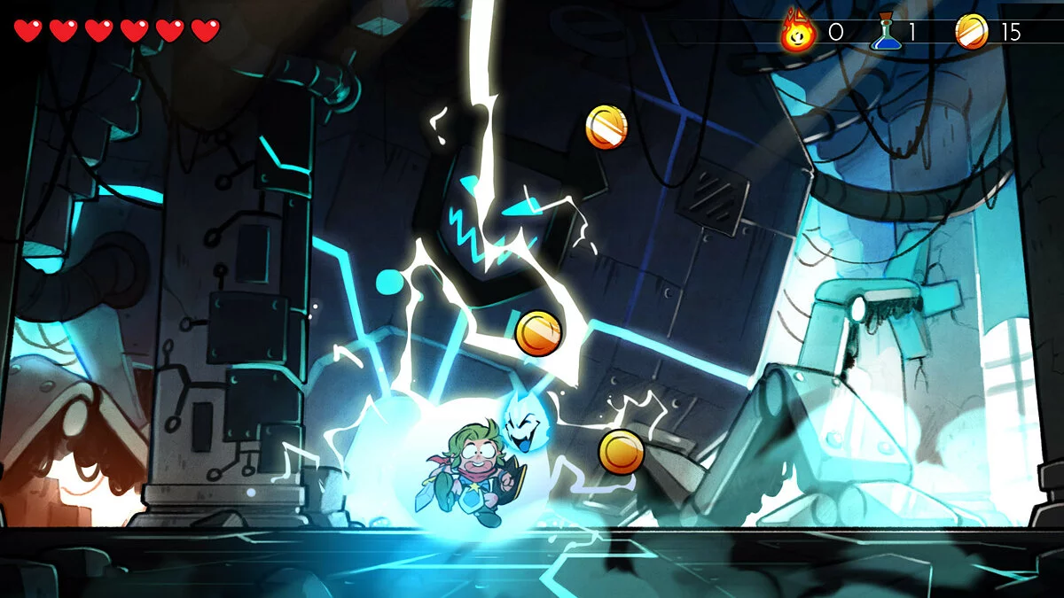 Скриншоты из Wonder Boy: The Dragon's Trap / Картинка 3