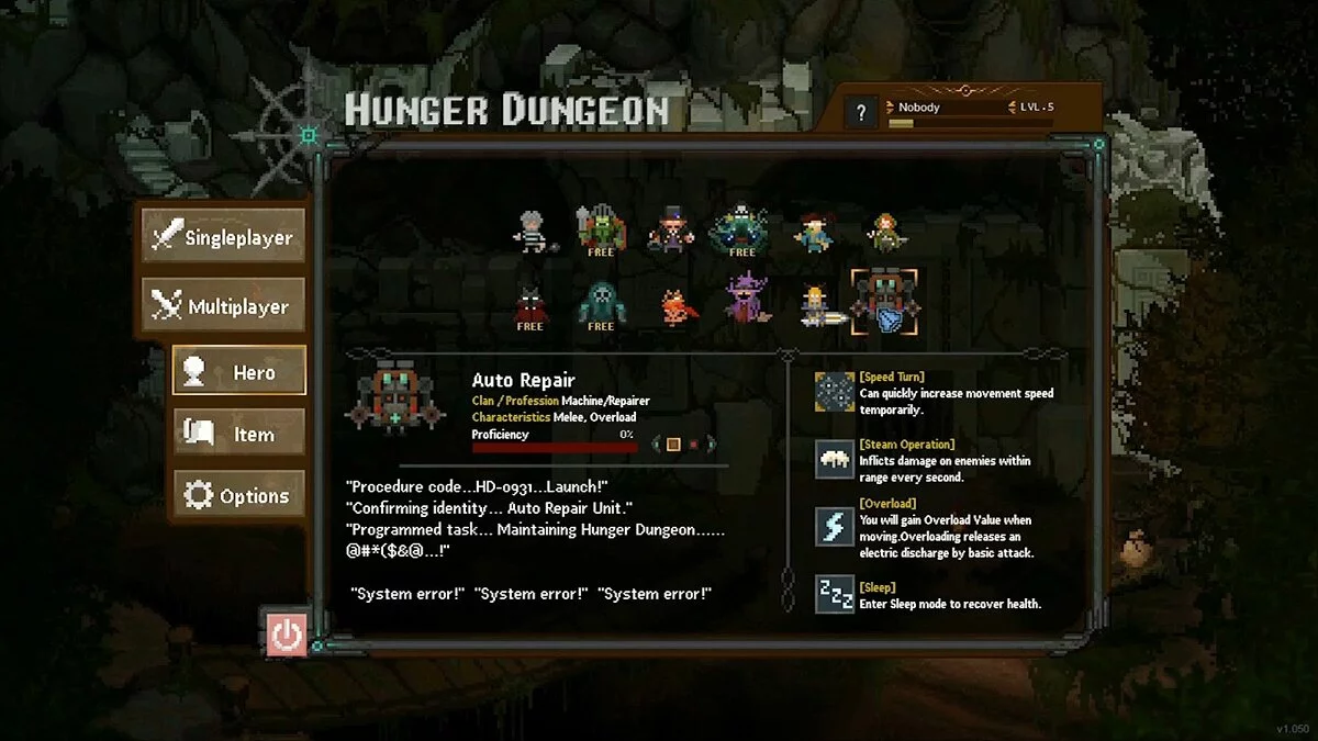Скриншоты из Hunger Dungeon / Картинка 13