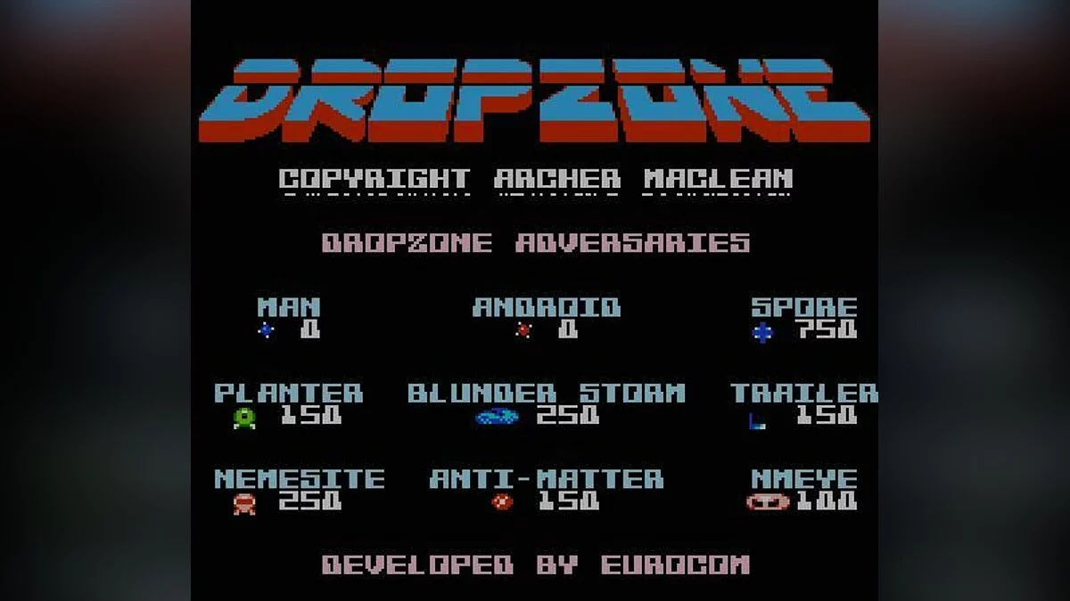 Скриншоты из Dropzone (1984) / Картинка 3