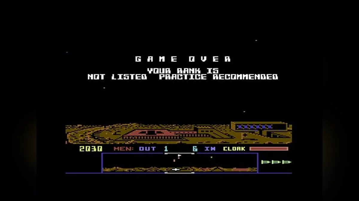 Скриншоты из Dropzone (1984) / Картинка 27
