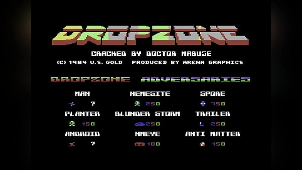 Скриншоты из Dropzone (1984) / Картинка 28