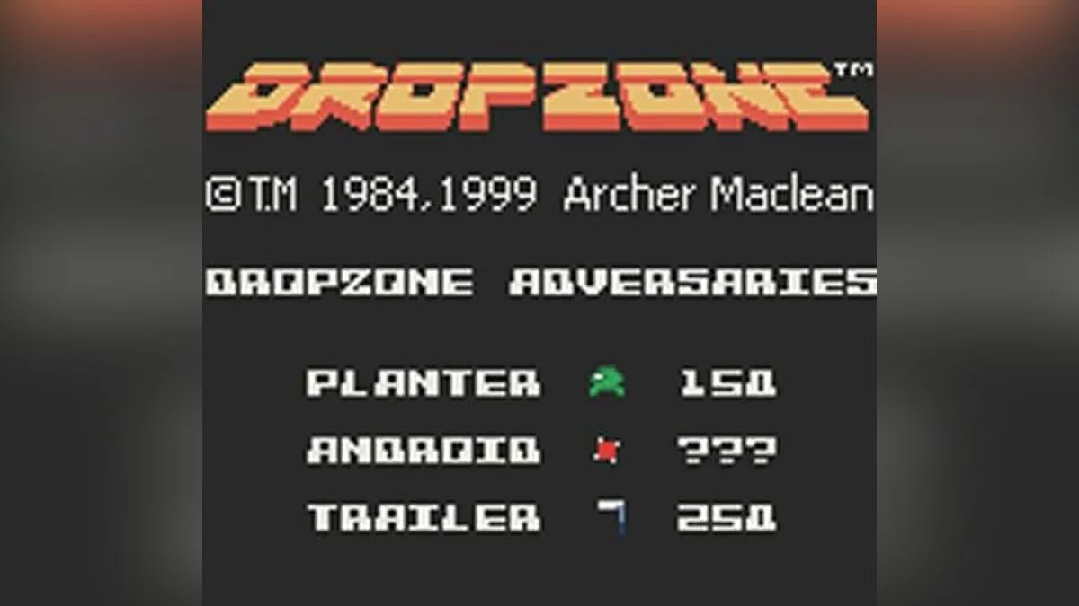 Скриншоты из Dropzone (1984) / Картинка 55