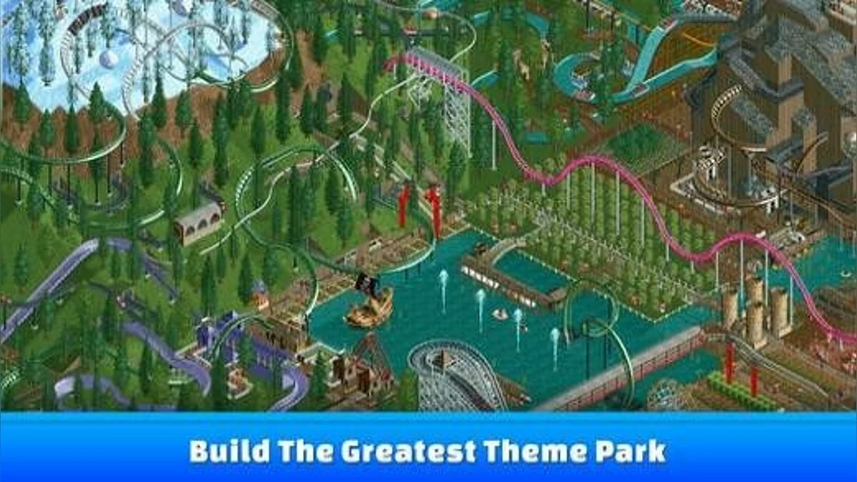 Скриншоты из RollerCoaster Tycoon Classic / Картинка 14