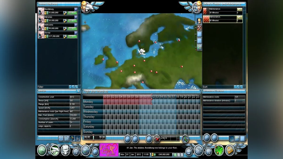 Скриншоты из Airline Tycoon 2 / Картинка 77