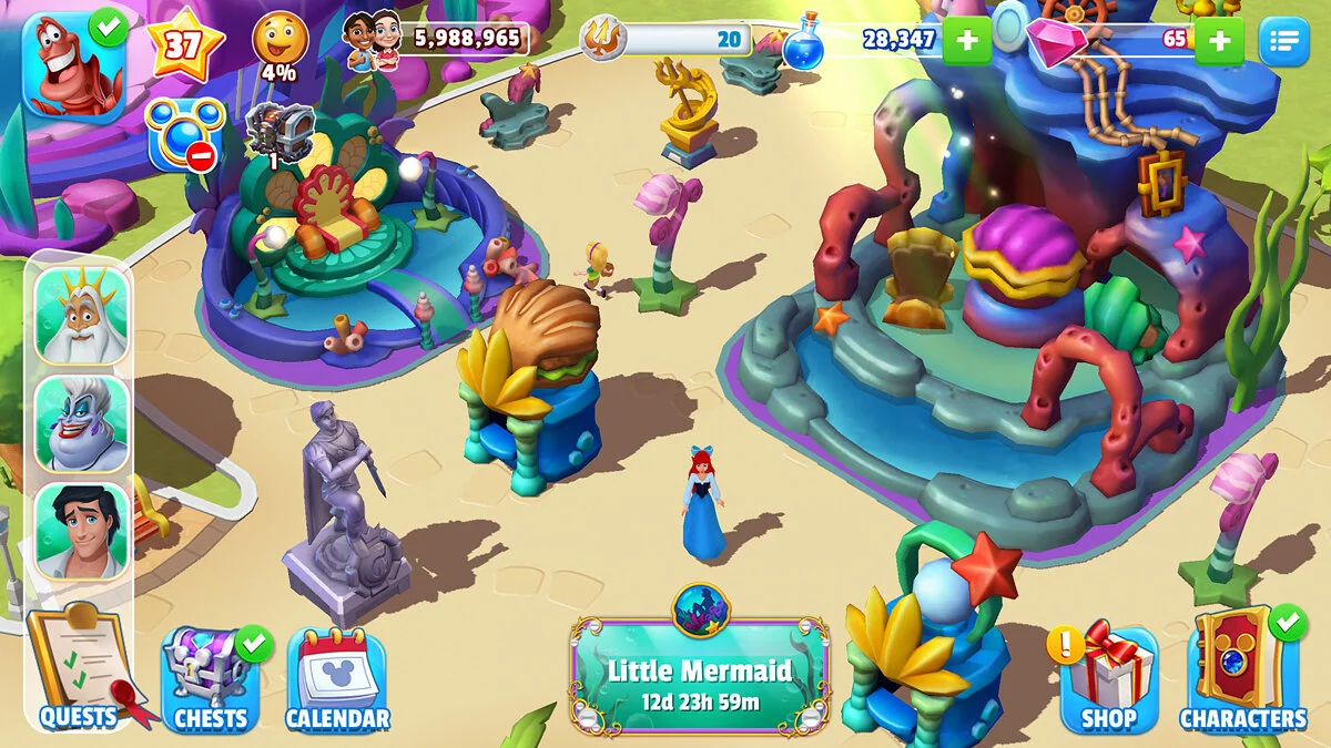 Скриншоты из Disney Magic Kingdoms / Картинка 8