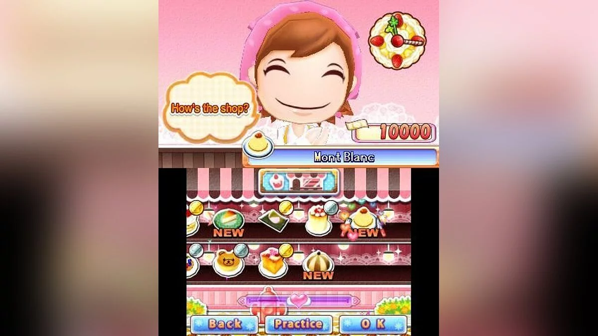Скриншоты из Cooking Mama: Sweet Shop / Картинка 1