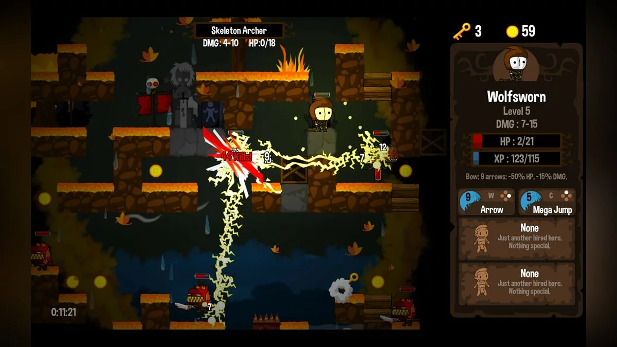 Скриншоты из Vertical Drop Heroes / Картинка 16