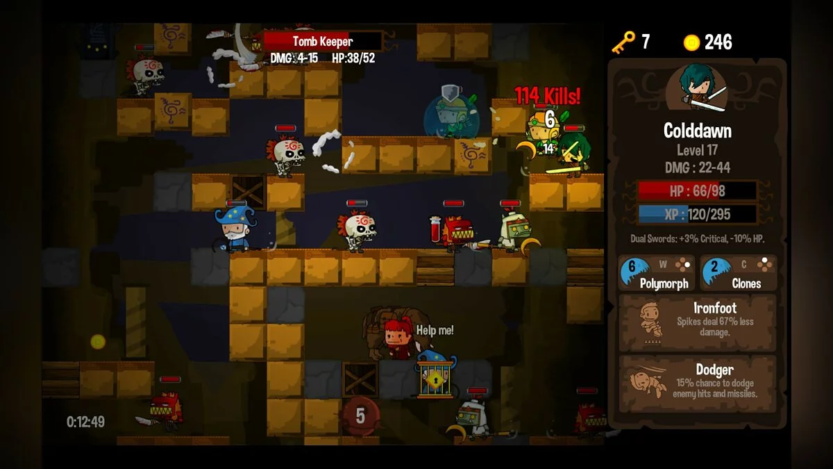 Скриншоты из Vertical Drop Heroes / Картинка 24
