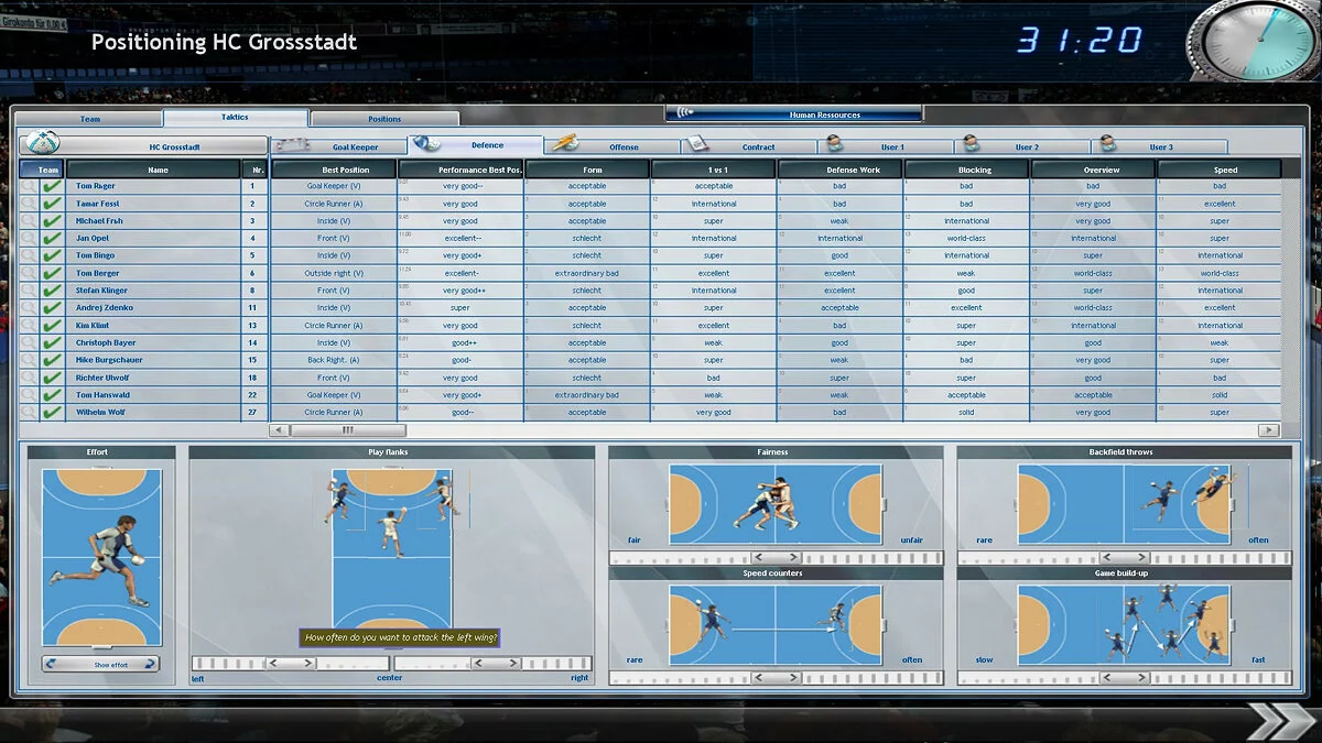Скриншоты из Handball Manager - TEAM / Картинка 12