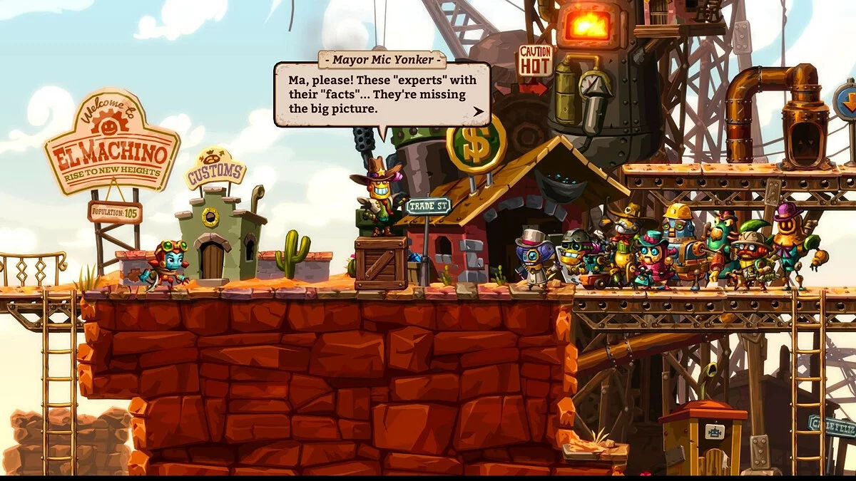 Скриншоты из SteamWorld Dig 2 / Картинка 13
