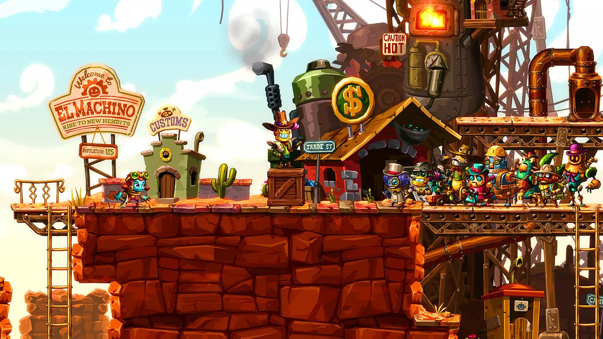 Скриншоты из SteamWorld Dig 2 / Картинка 21