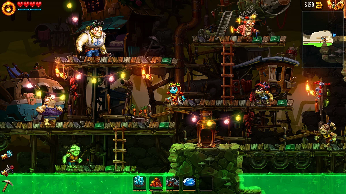 Скриншоты из SteamWorld Dig 2 / Картинка 28