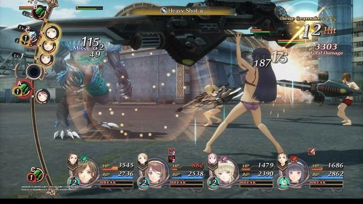 Скриншоты из Dark Rose Valkyrie / Картинка 19