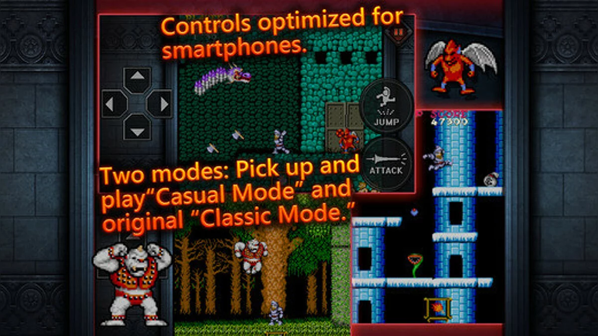 Скриншоты из Ghosts'n Goblins MOBILE / Картинка 1