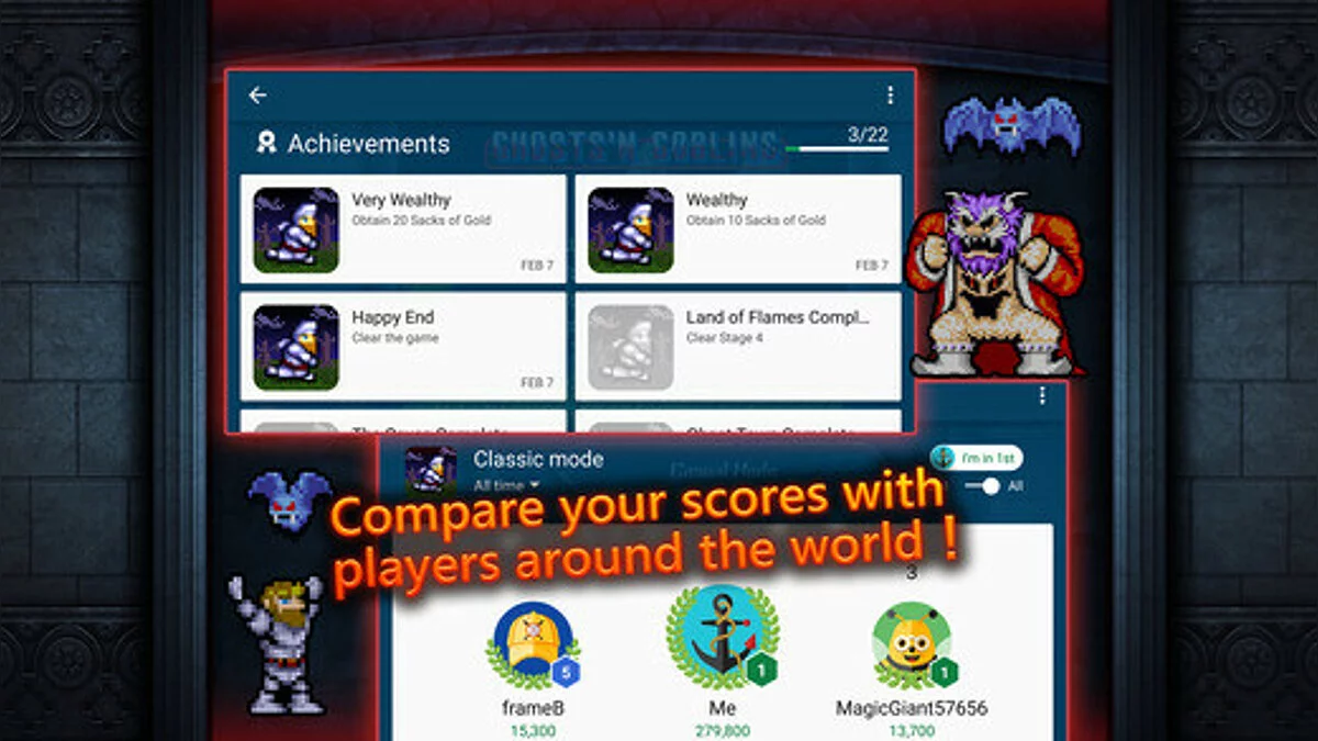 Скриншоты из Ghosts'n Goblins MOBILE / Картинка 2