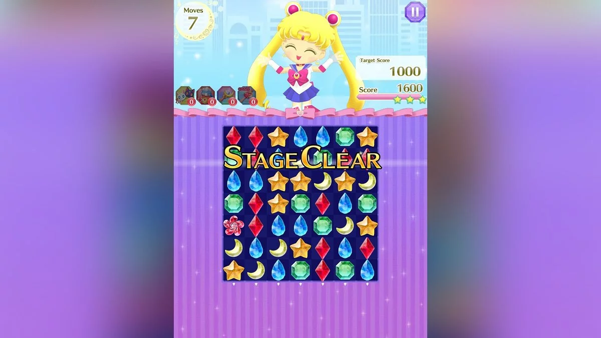 Скриншоты из Sailor Moon Drops / Картинка 14