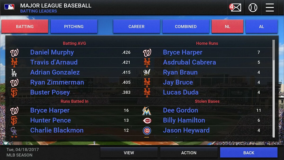 Скриншоты из MLB Manager 2017 / Картинка 5