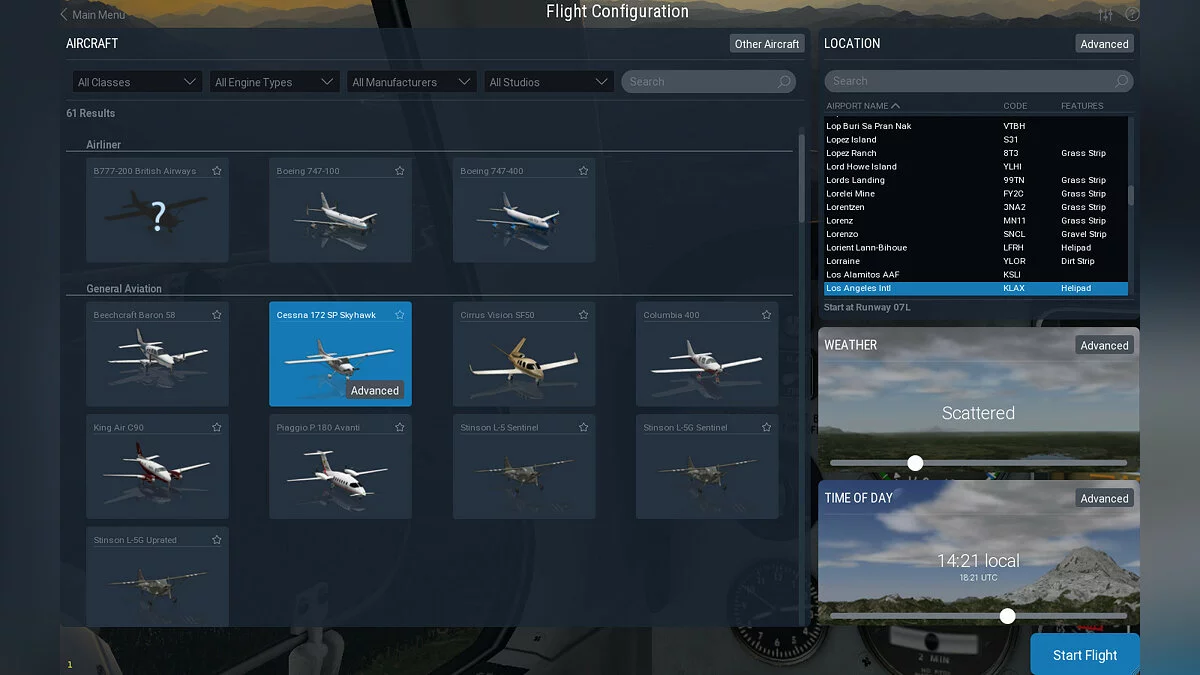 Скриншоты из X-Plane 11 / Картинка 10