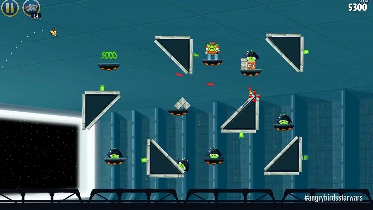 Скриншоты из Angry Birds: Star Wars / Картинка 36
