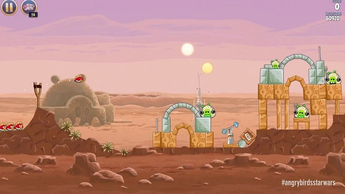 Скриншоты из Angry Birds: Star Wars / Картинка 37