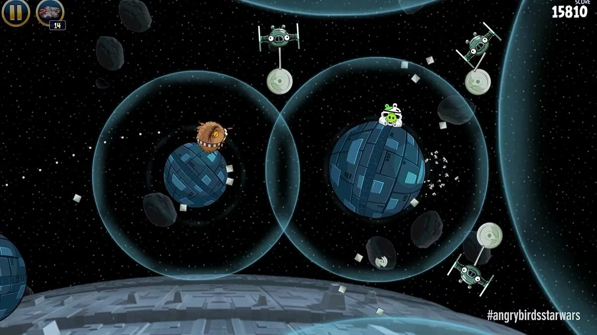Скриншоты из Angry Birds: Star Wars / Картинка 38