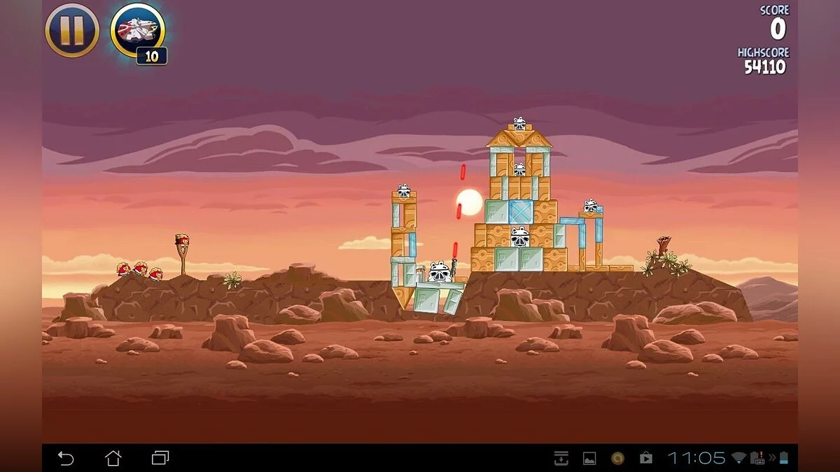 Скриншоты из Angry Birds: Star Wars / Картинка 49