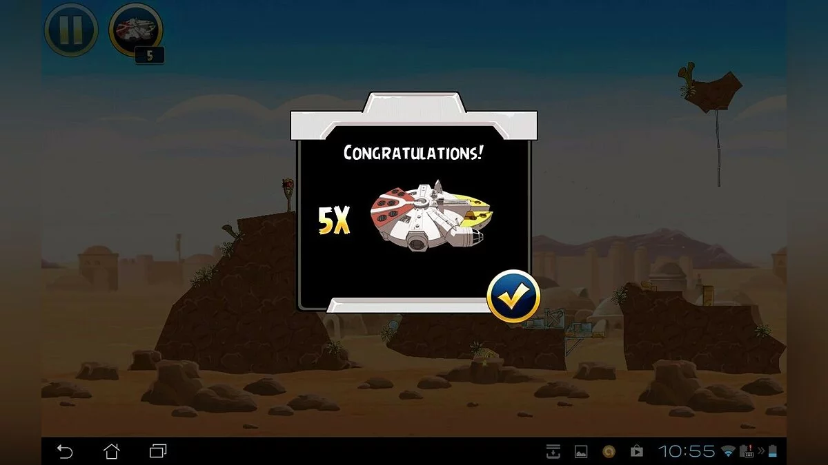 Скриншоты из Angry Birds: Star Wars / Картинка 53