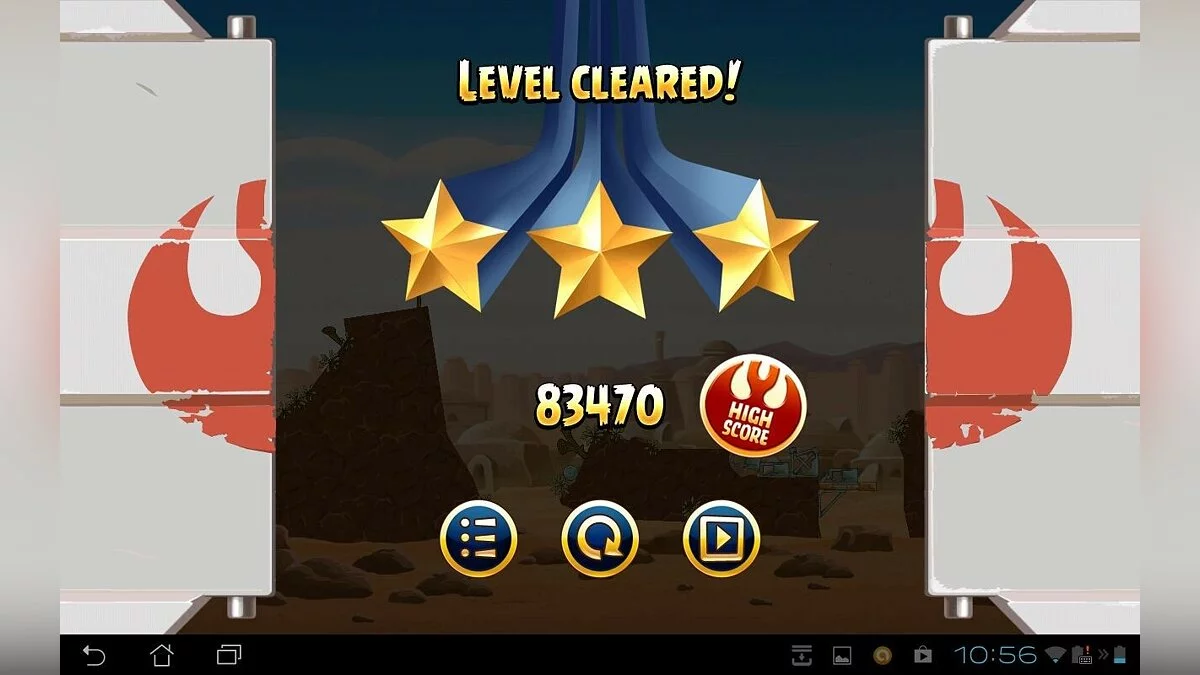 Скриншоты из Angry Birds: Star Wars / Картинка 56