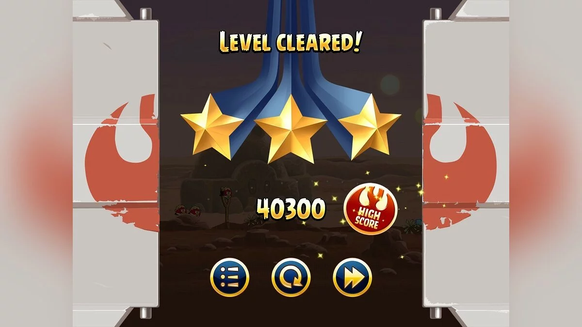 Скриншоты из Angry Birds: Star Wars / Картинка 62