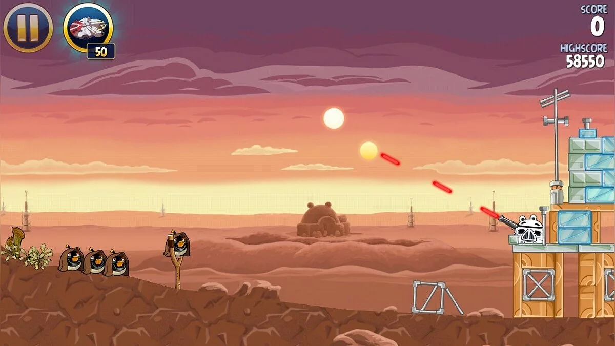 Скриншоты из Angry Birds: Star Wars / Картинка 65