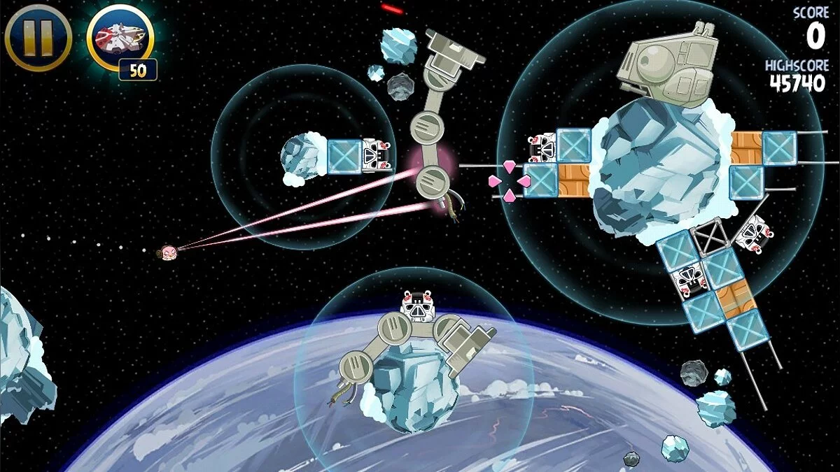 Скриншоты из Angry Birds: Star Wars / Картинка 69