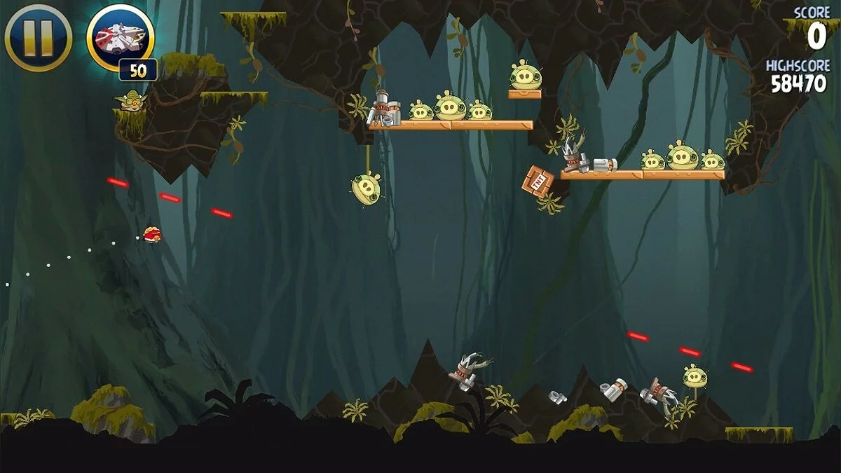 Скриншоты из Angry Birds: Star Wars / Картинка 71