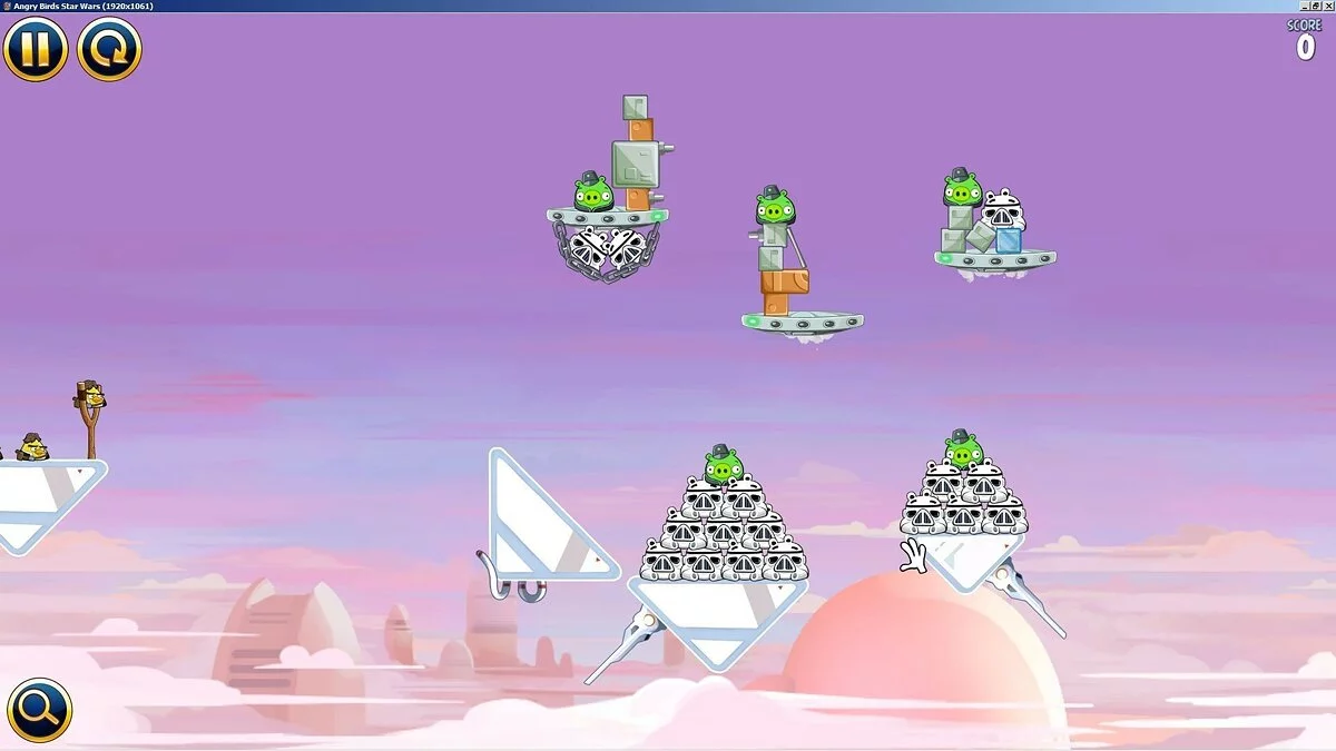 Скриншоты из Angry Birds: Star Wars / Картинка 88