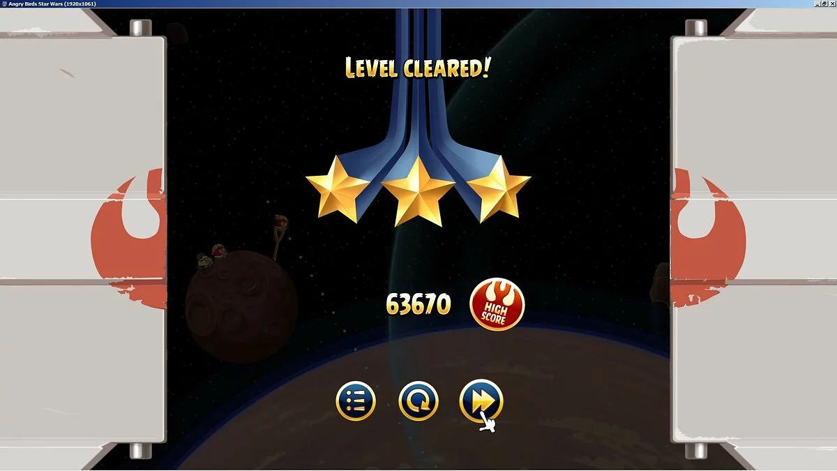 Скриншоты из Angry Birds: Star Wars / Картинка 91