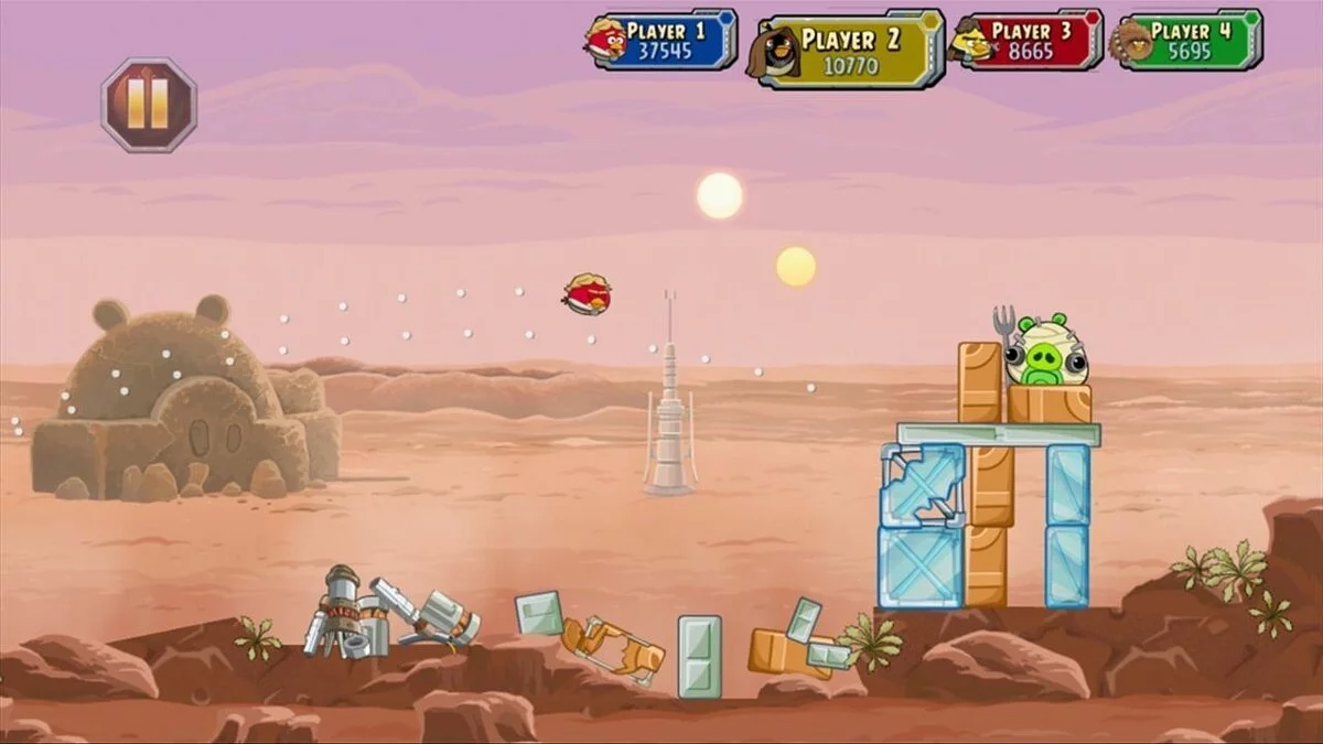 Скриншоты из Angry Birds: Star Wars / Картинка 12