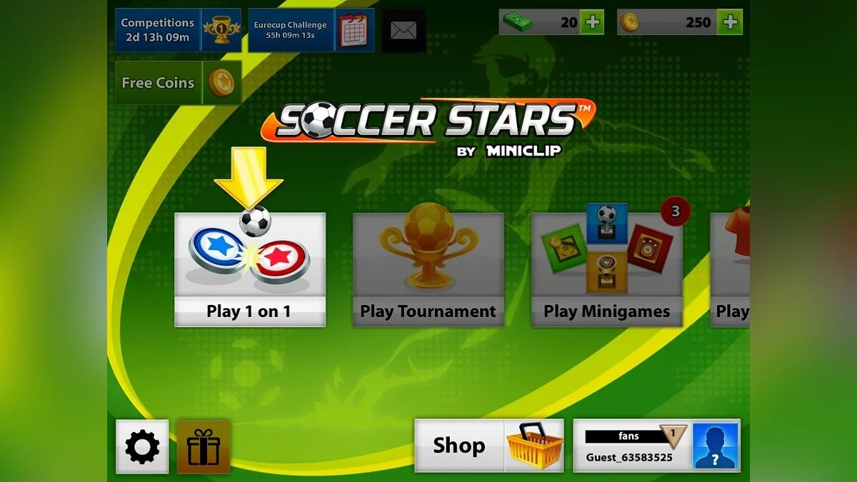 Скриншоты из Soccer Stars / Картинка 20