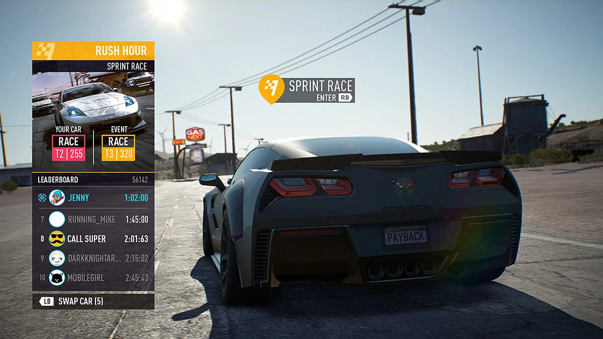 Скриншоты из Need for Speed Payback / Картинка 20