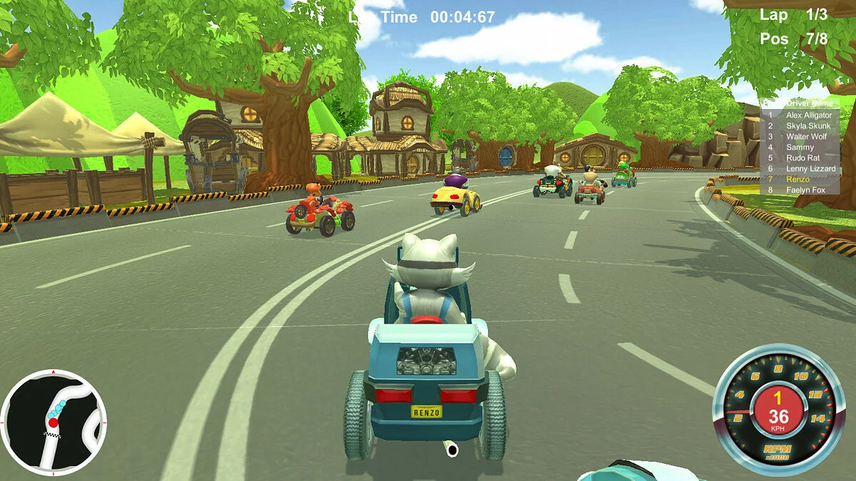Скриншоты из Renzo Racer / Картинка 4