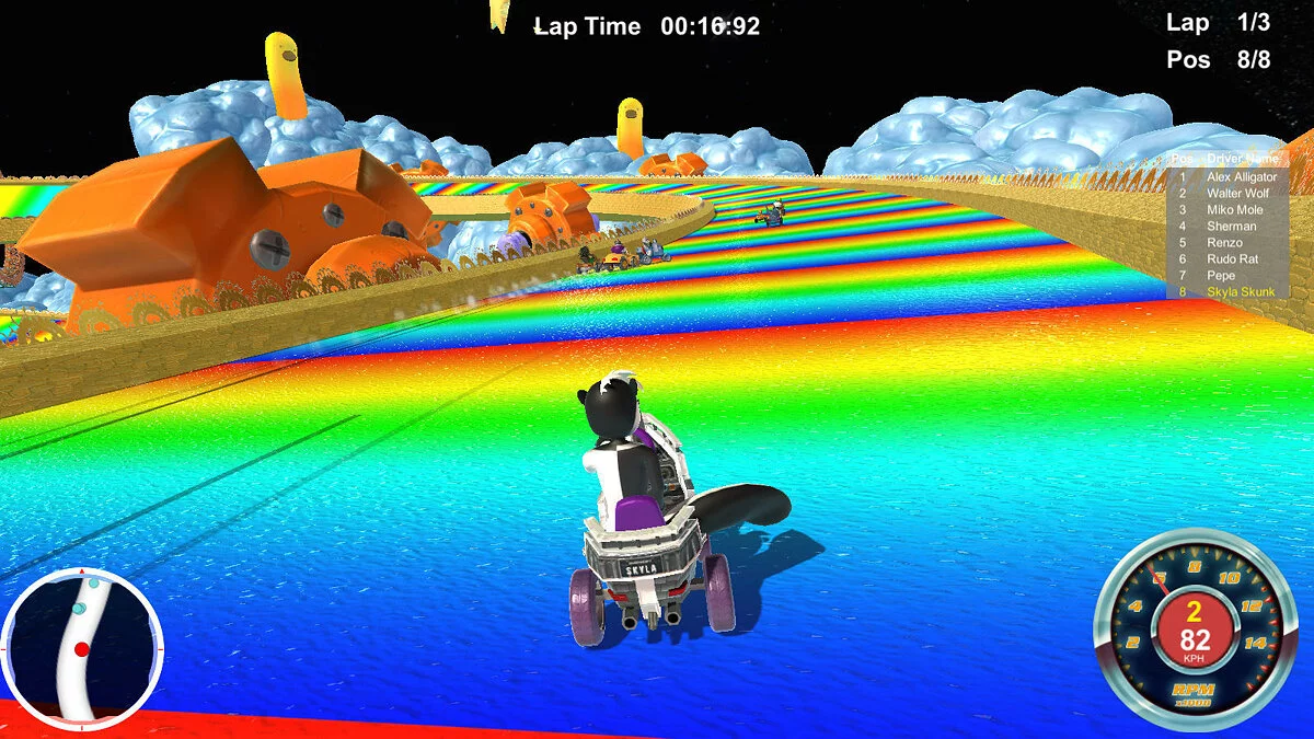 Скриншоты из Renzo Racer / Картинка 8