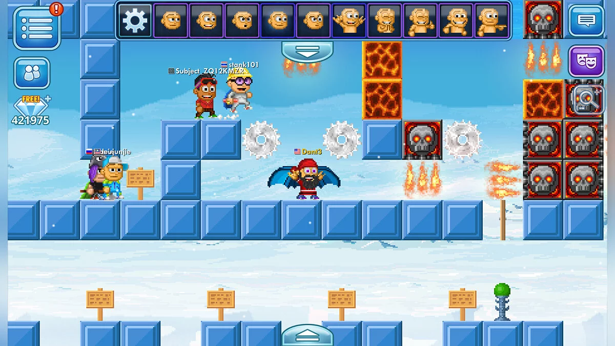 Скриншоты из Pixel Worlds: MMO Sandbox / Картинка 1